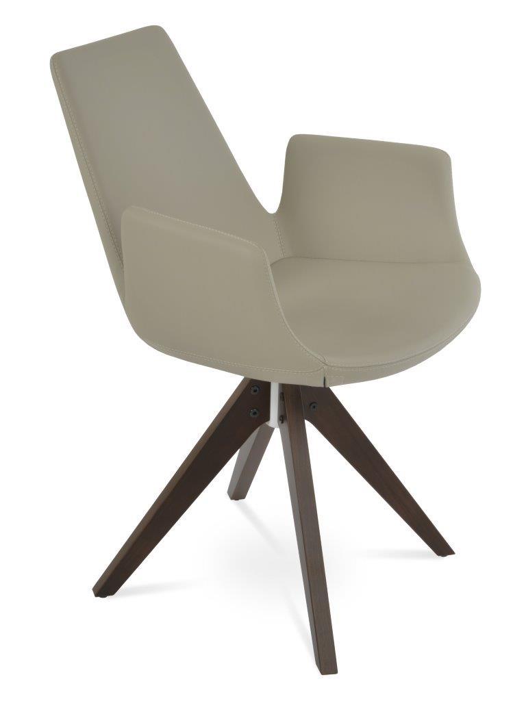 Eiffel Pyramid Swivel Armchair