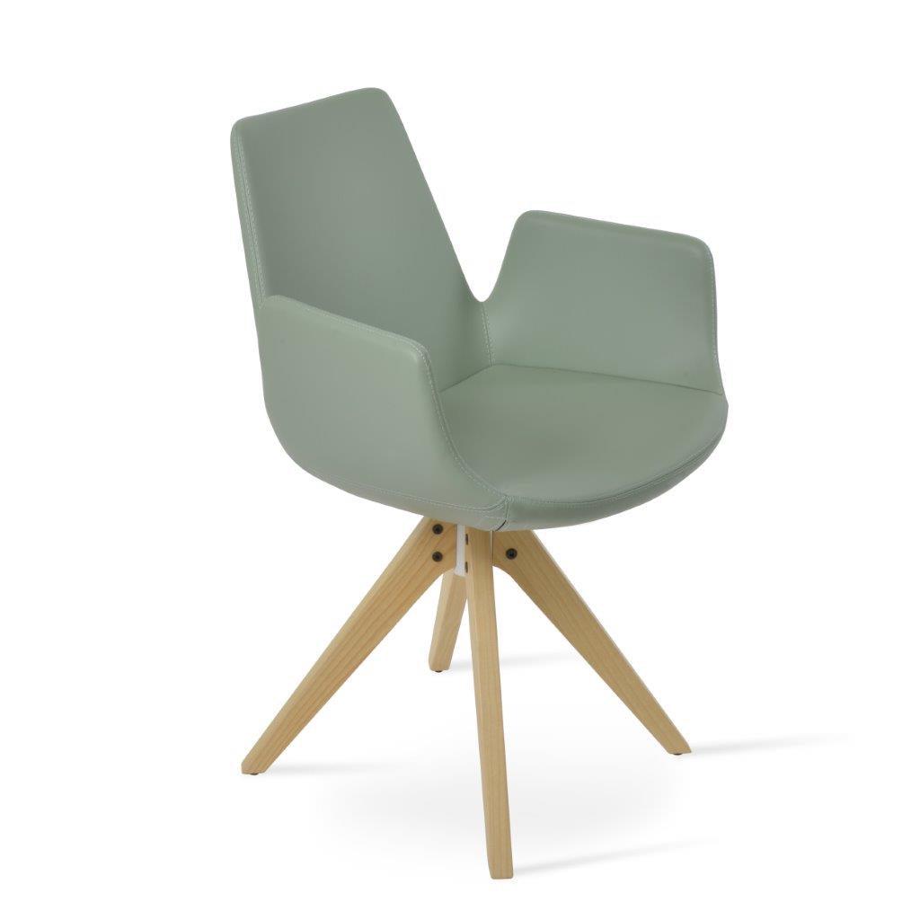 Eiffel Pyramid Swivel Armchair