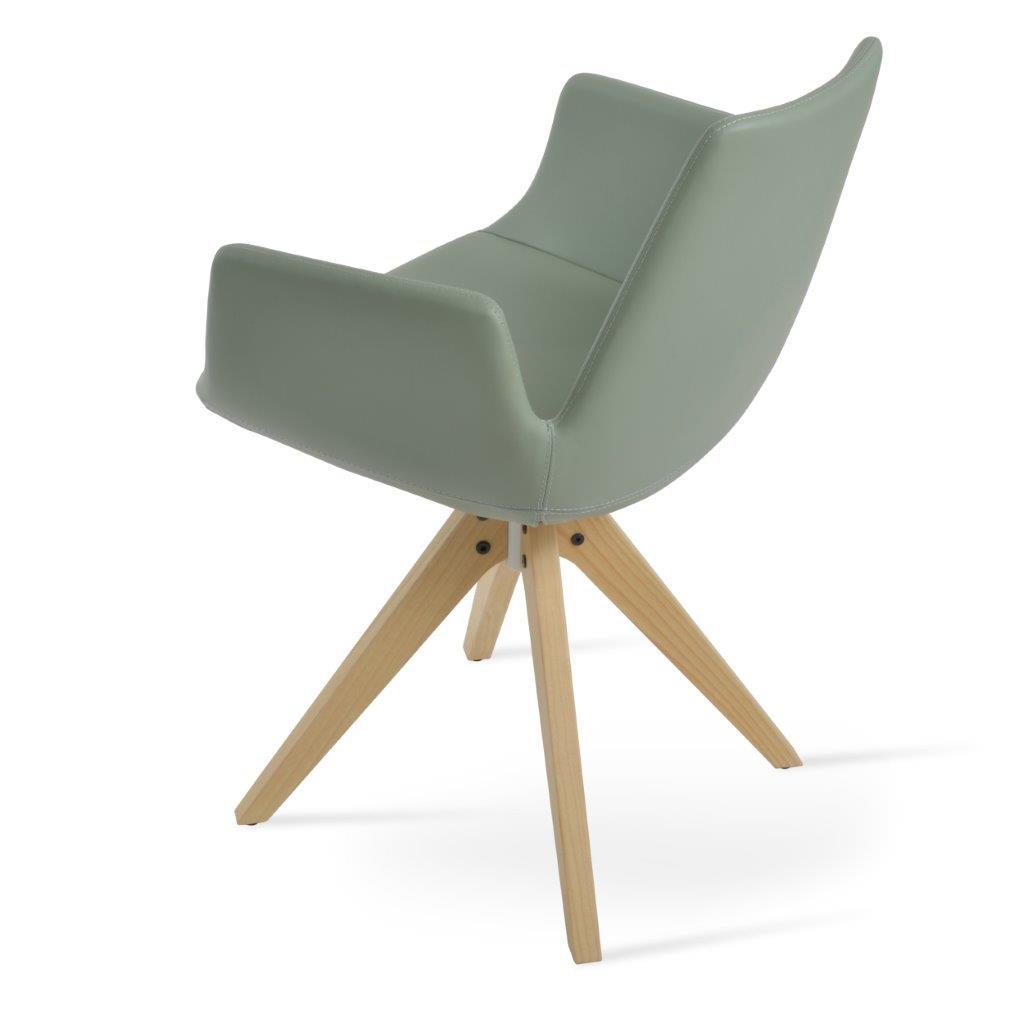Eiffel Pyramid Swivel Armchair