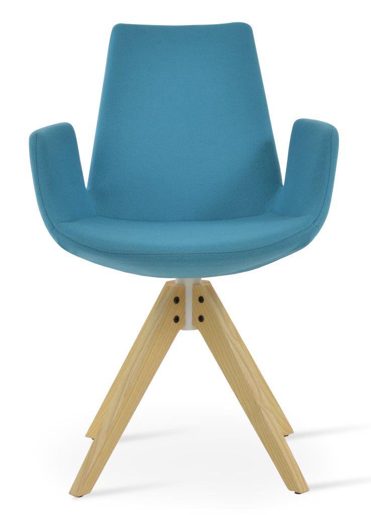 Eiffel Pyramid Swivel Armchair
