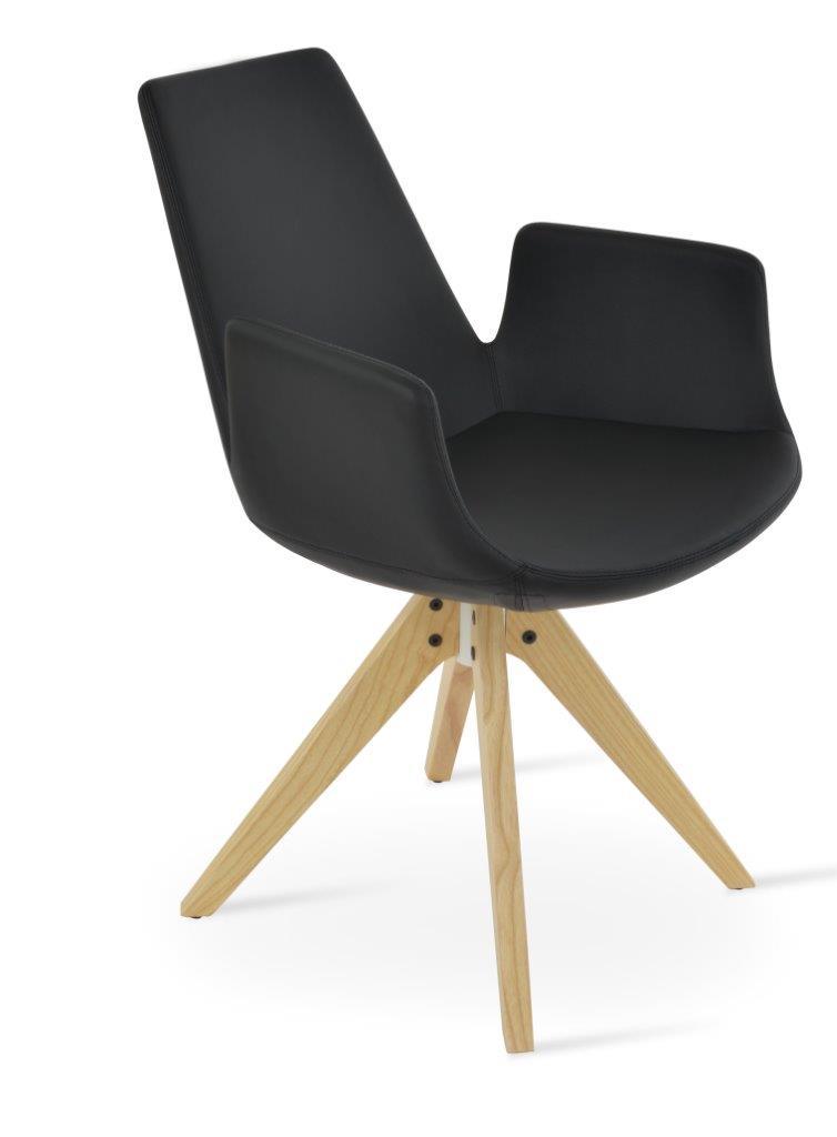 Eiffel Pyramid Swivel Armchair