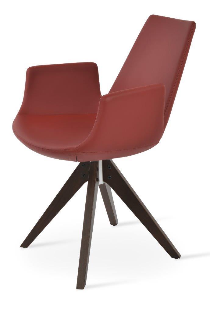 Eiffel Pyramid Swivel Armchair
