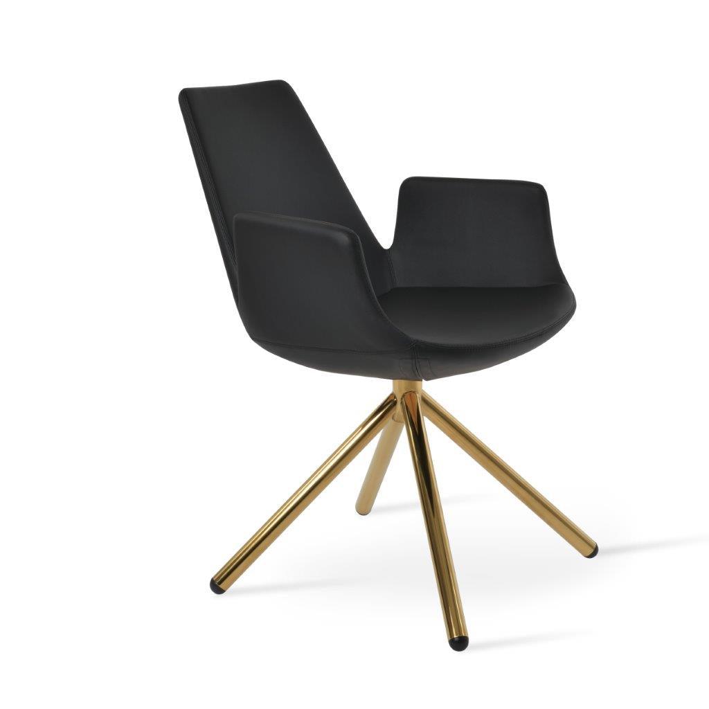 Eiffel Stick Swivel Armchair