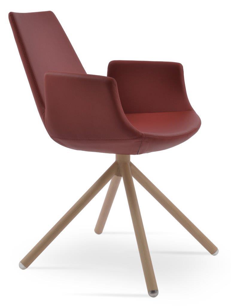 Eiffel Stick Swivel Armchair