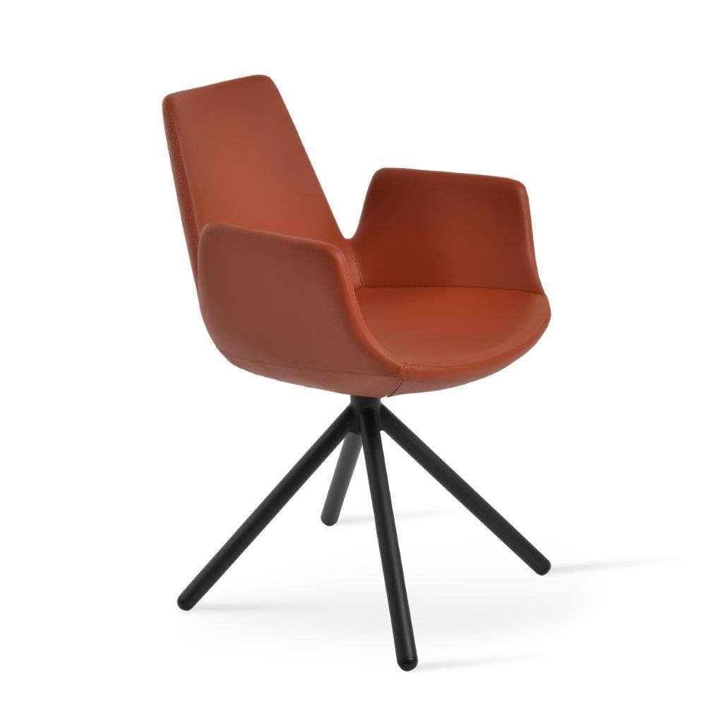 Eiffel Stick Swivel Armchair