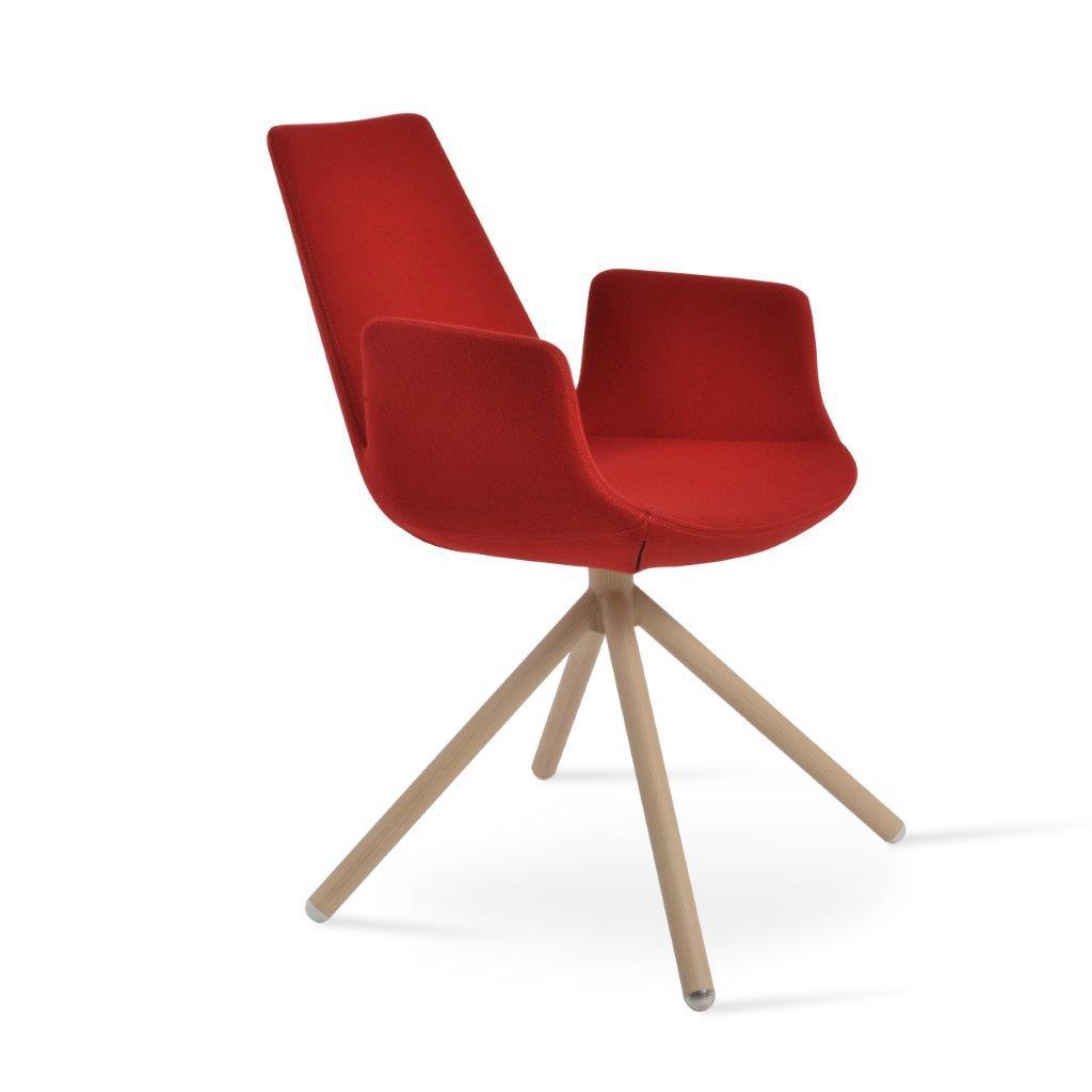 Eiffel Stick Swivel Armchair