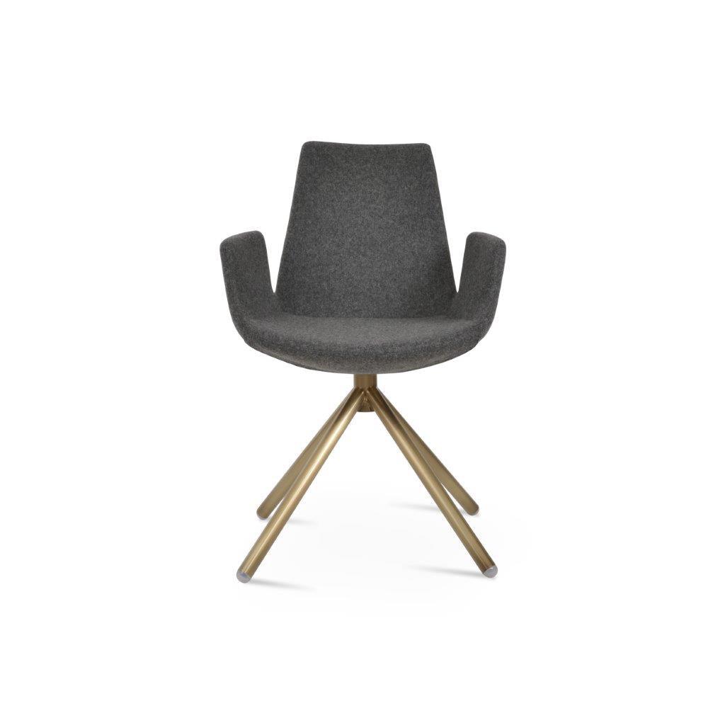 Eiffel Stick Swivel Armchair