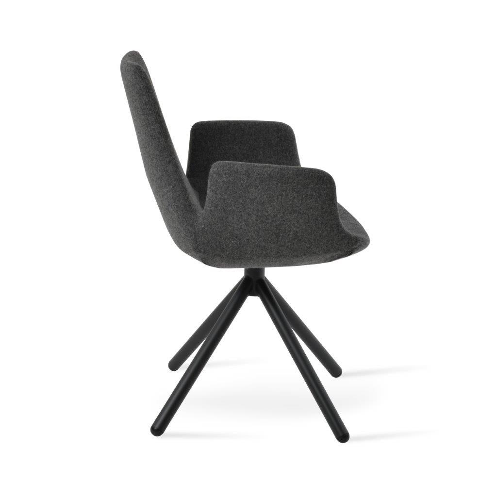 Eiffel Stick Swivel Armchair