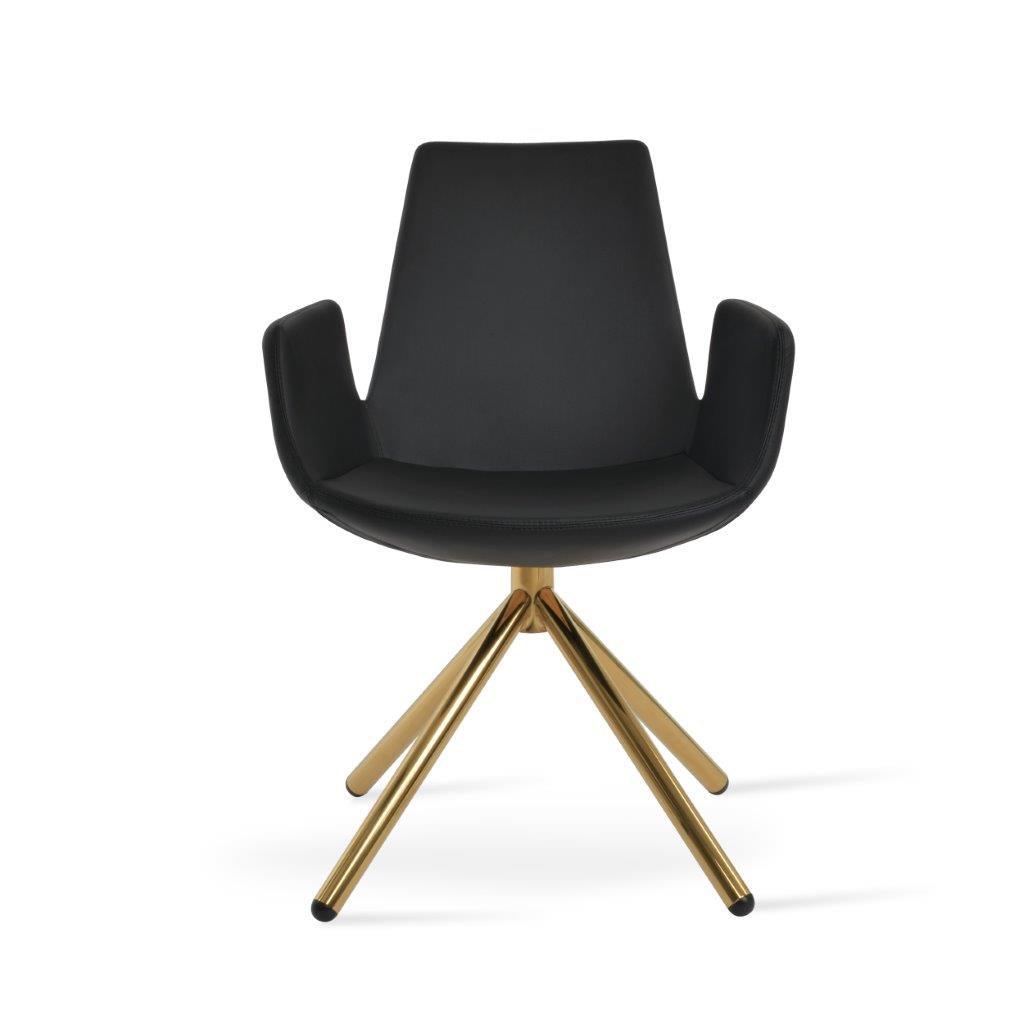 Eiffel Stick Swivel Armchair