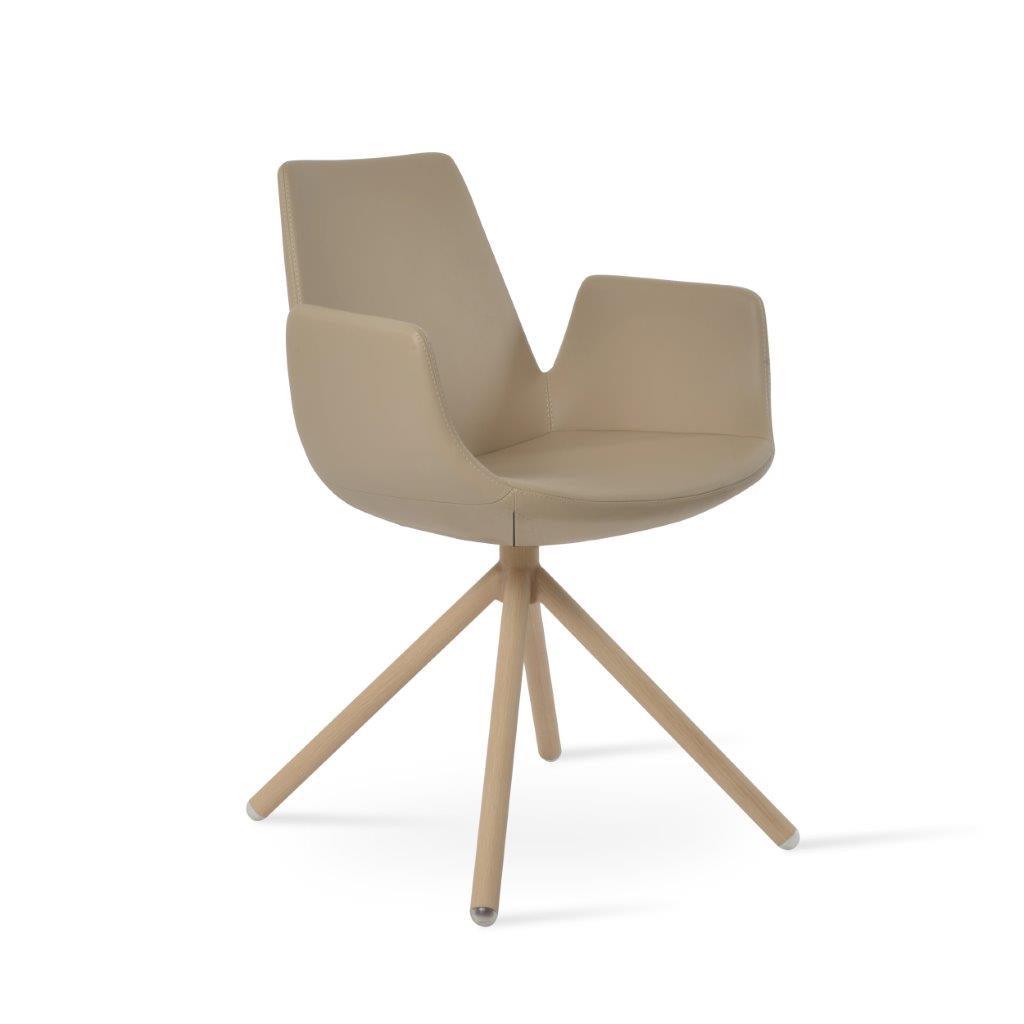 Eiffel Stick Swivel Armchair