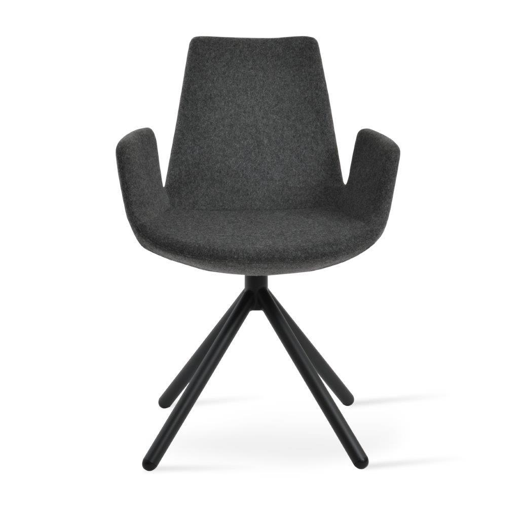Eiffel Stick Swivel Armchair