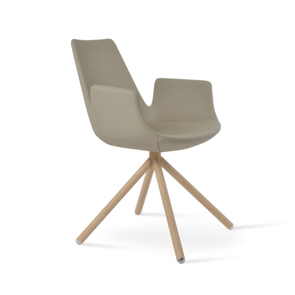 Eiffel Stick Swivel Armchair