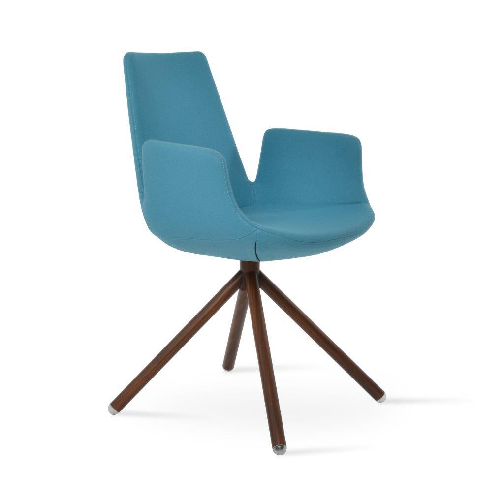 Eiffel Stick Swivel Armchair