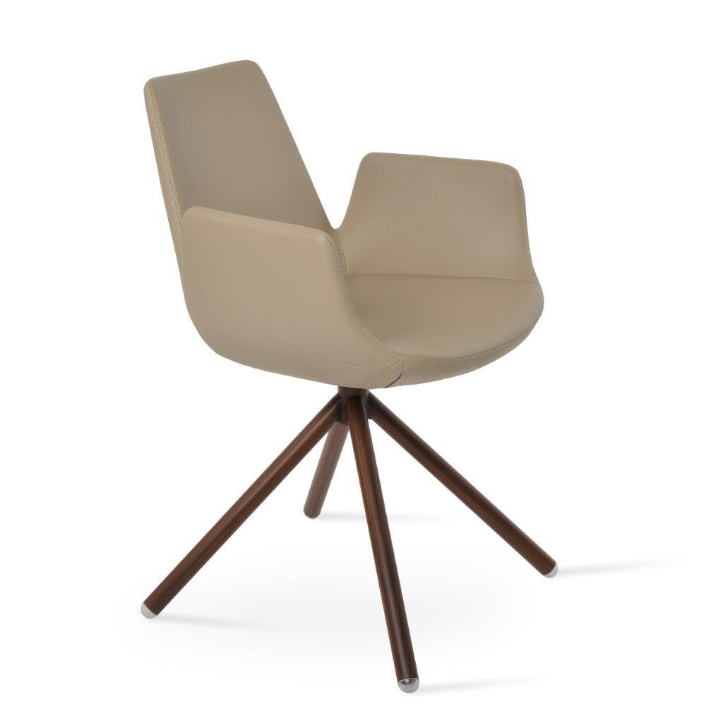 Eiffel Stick Swivel Armchair