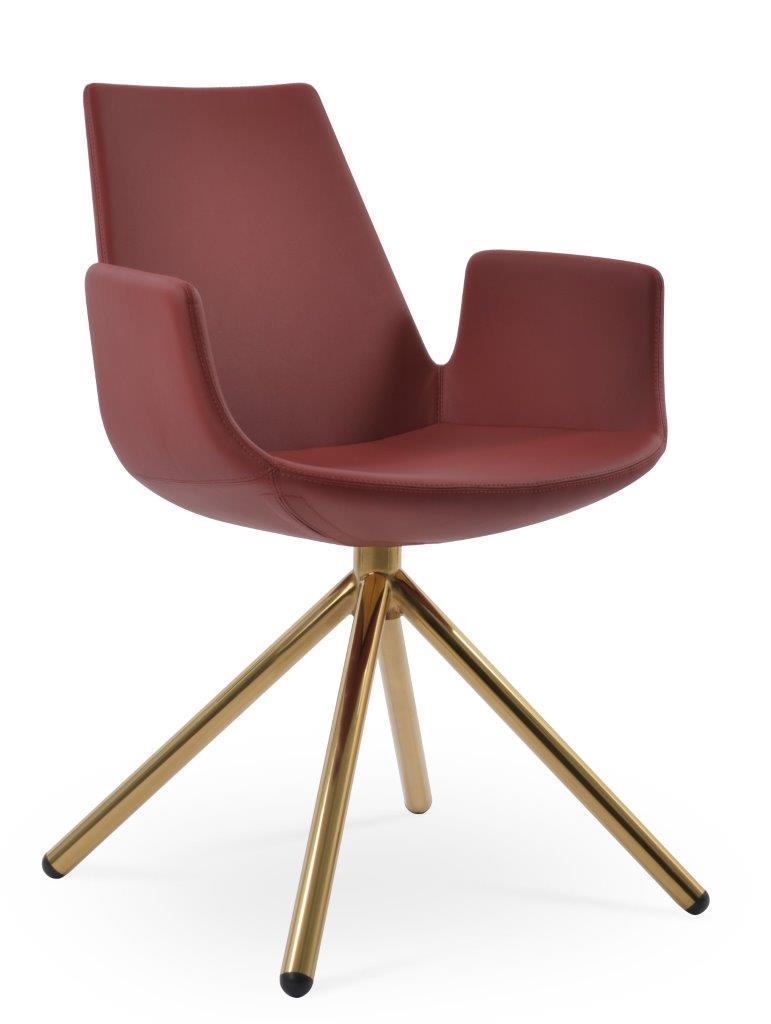 Eiffel Stick Swivel Armchair