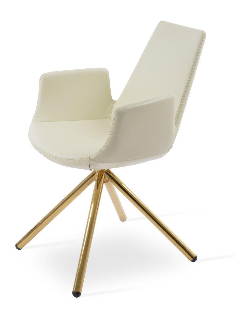 Eiffel Stick Swivel Armchair
