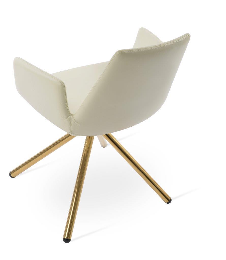 Eiffel Stick Swivel Armchair