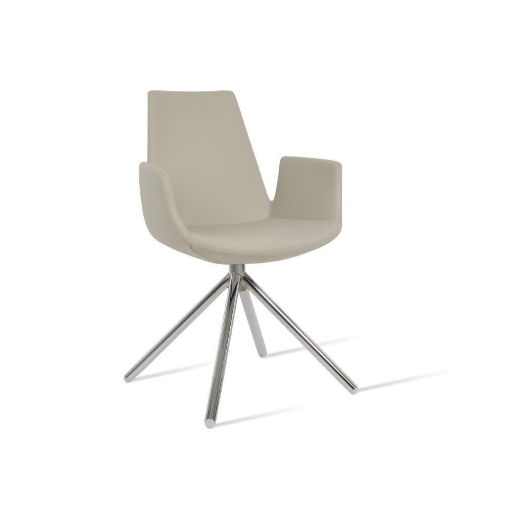 Eiffel Stick Swivel Armchair