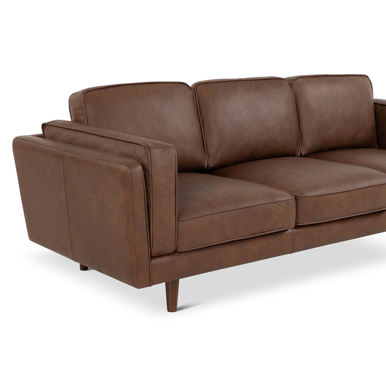 Brooklyn 90" Sofa - Dark Brown