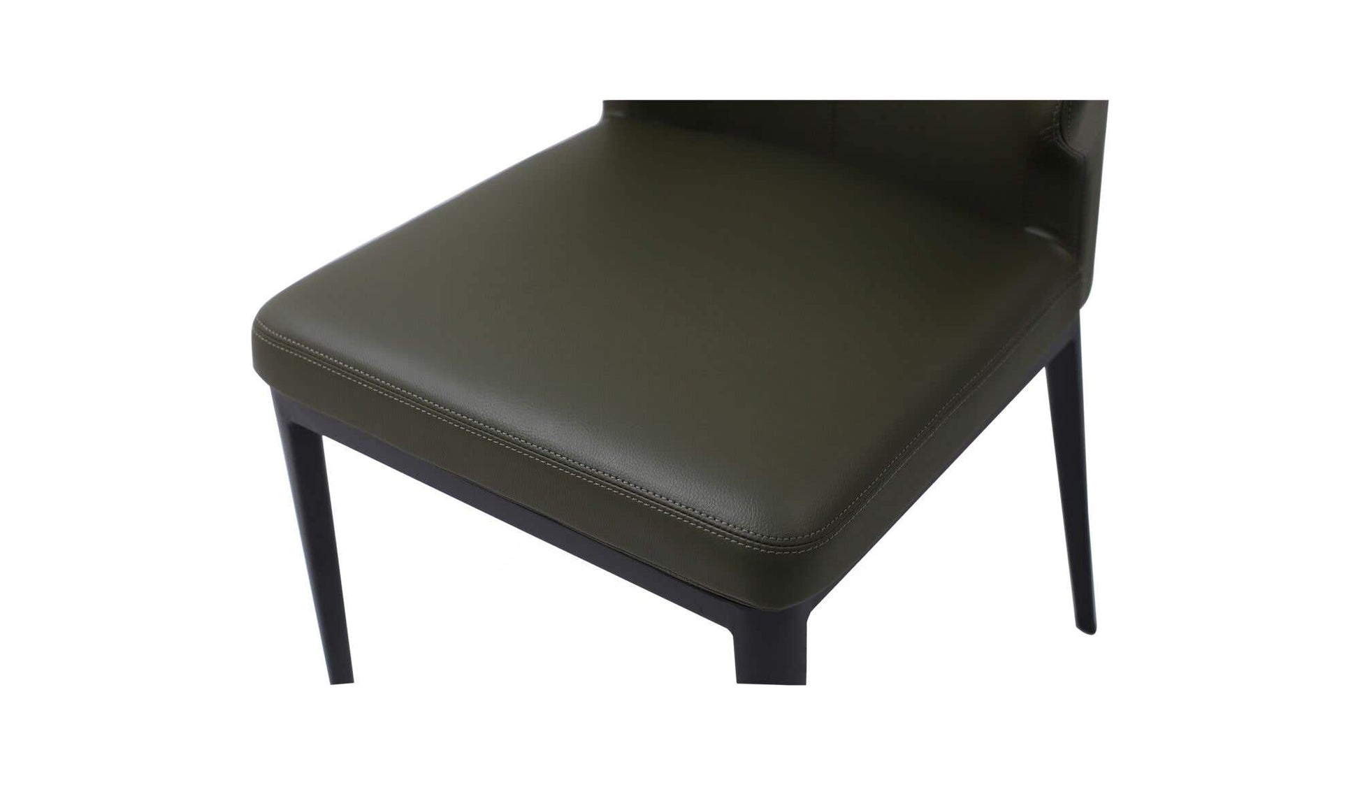 Delaney Dining Chair Dark Green-Set of Two by Moe's Home Collection - view 13