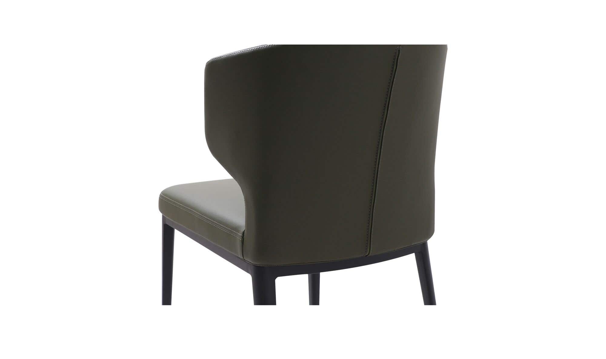 Delaney Dining Chair Dark Green-Set of Two by Moe's Home Collection - view 15