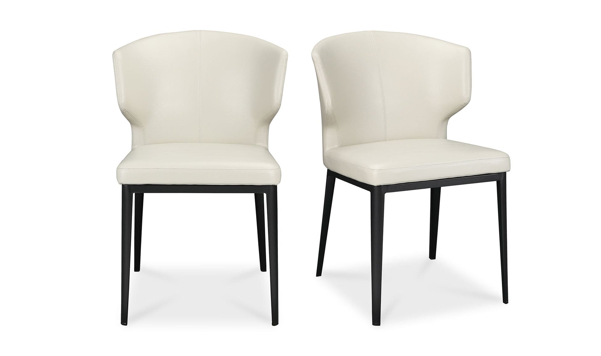 Delaney Dining Chair Beige - Set Of Two by Moe's Home Collection - view 10