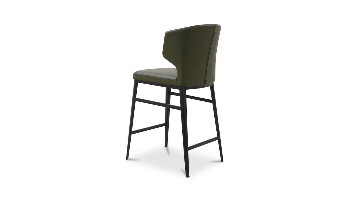 Delaney Counter Stool Dark Green by Moe's Home Collection - view 6