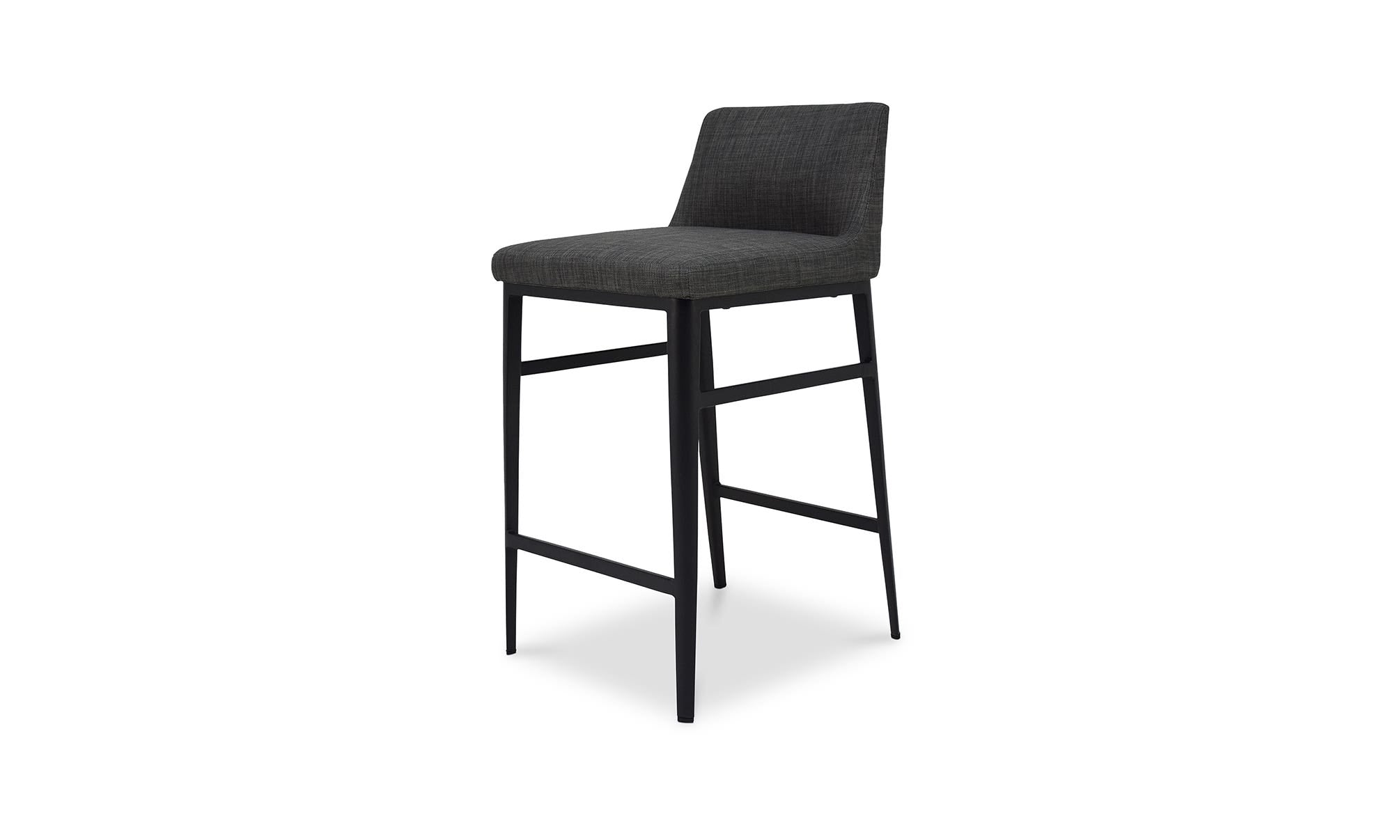 Baron Counter Stool Charcoal Grey by Moe's Home Collection - view 12
