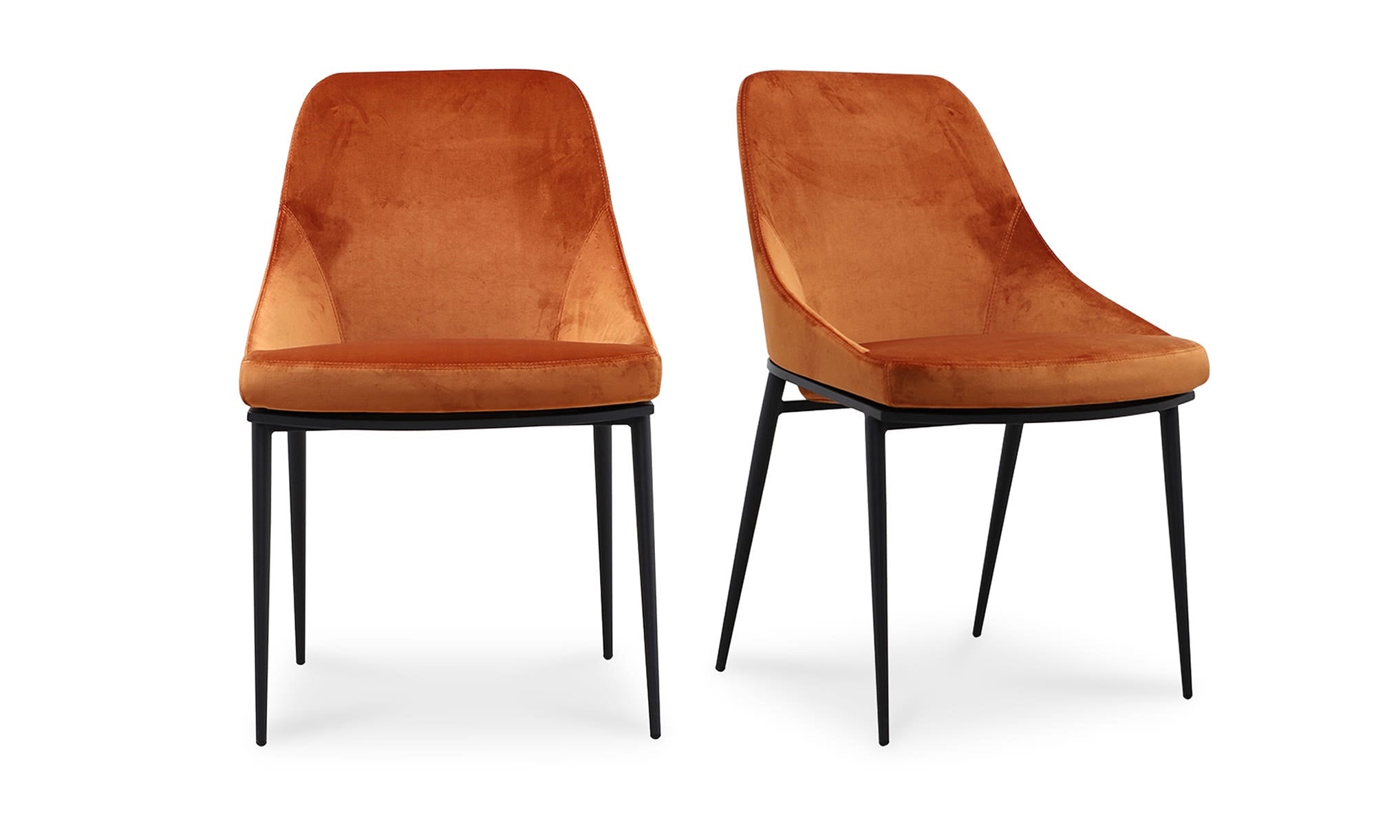 Sedona Dining Chair Amber - Set Of Two by Moe's Home Collection - view 14