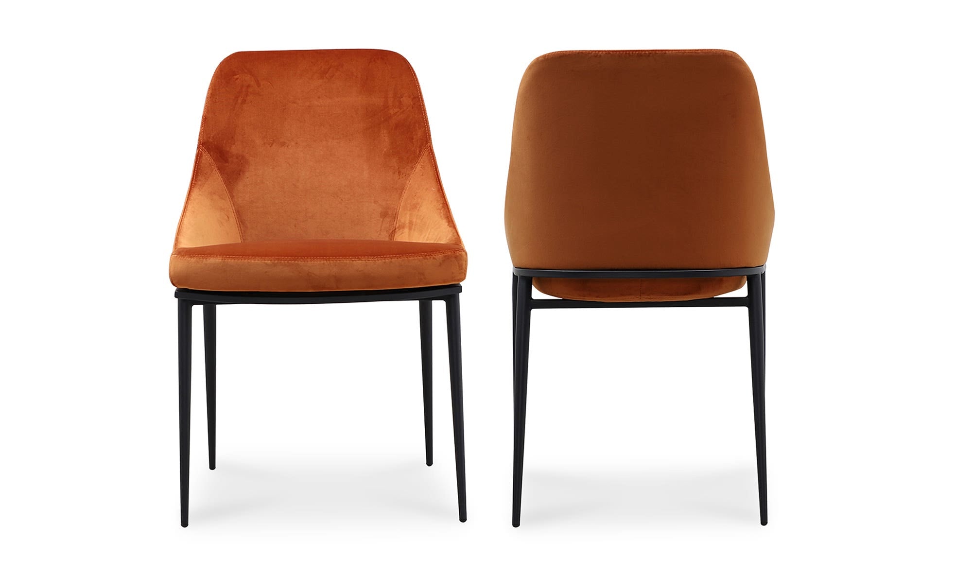 Sedona Dining Chair Amber - Set Of Two by Moe's Home Collection - view 17