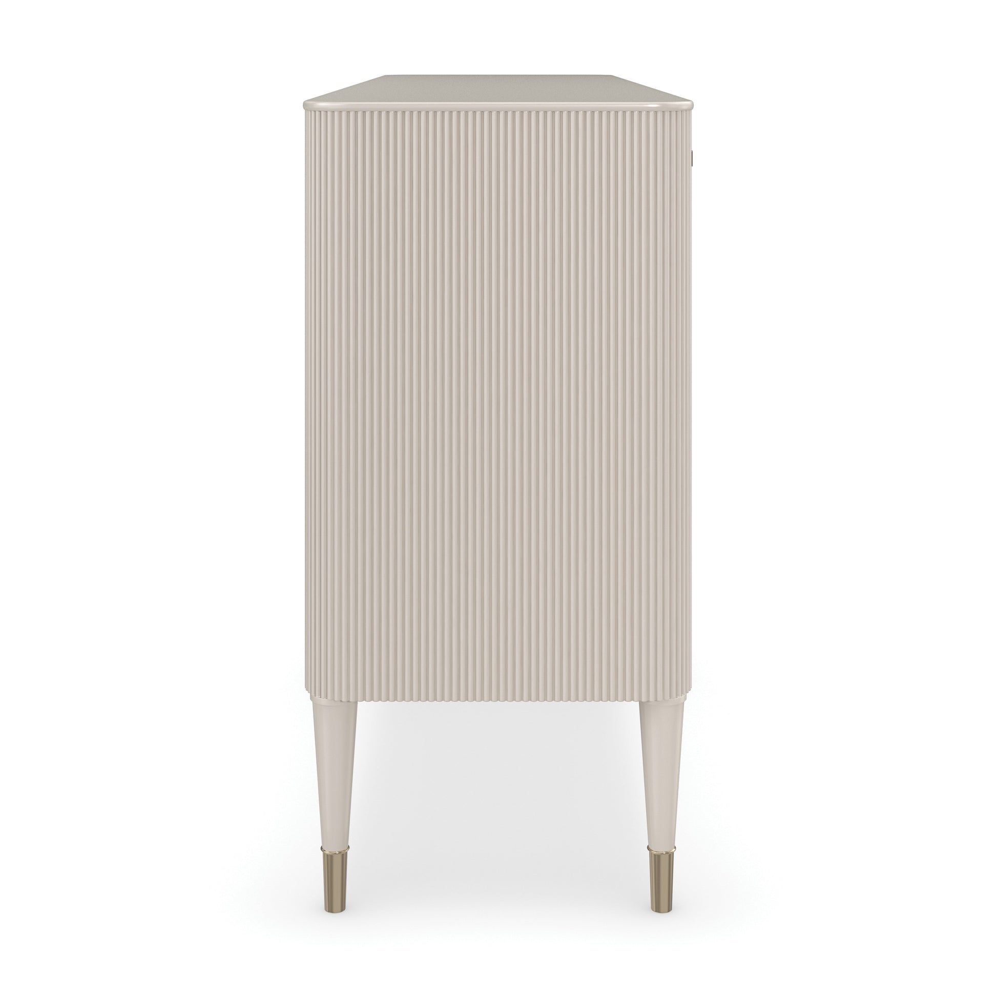 Love Interest Matte Pearl Sideboard 74" by Caracole - view 5
