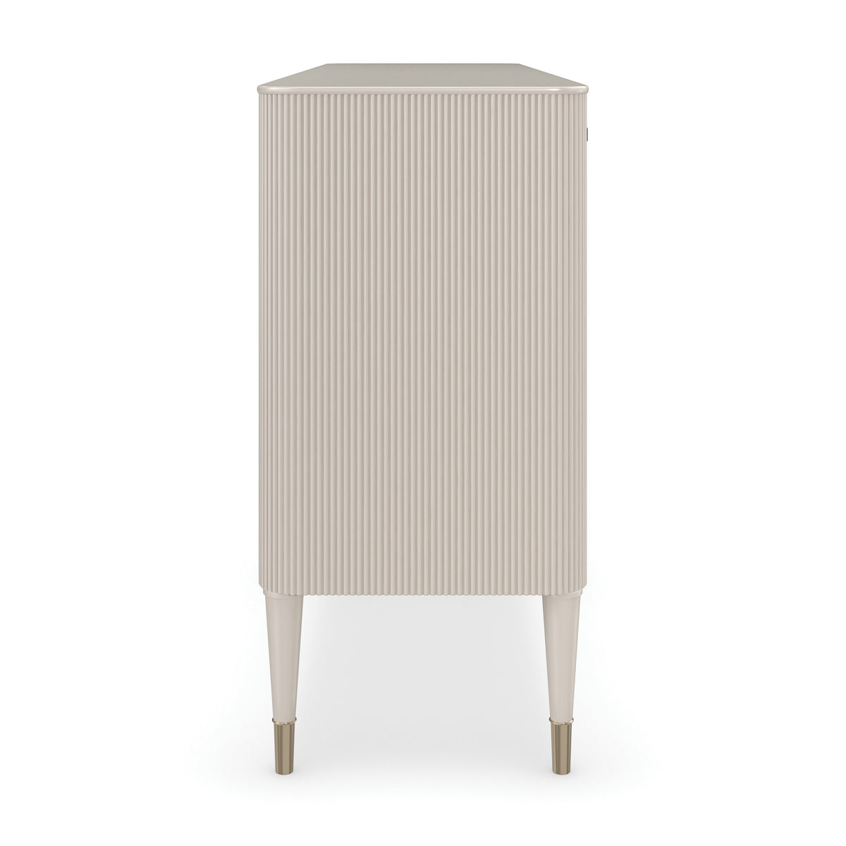 Love Interest Matte Pearl Sideboard 74" by Caracole - view 5