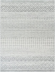 Elaziz Gray/White Machine Woven Rug ELZ-2308 - 2'7" x 10'