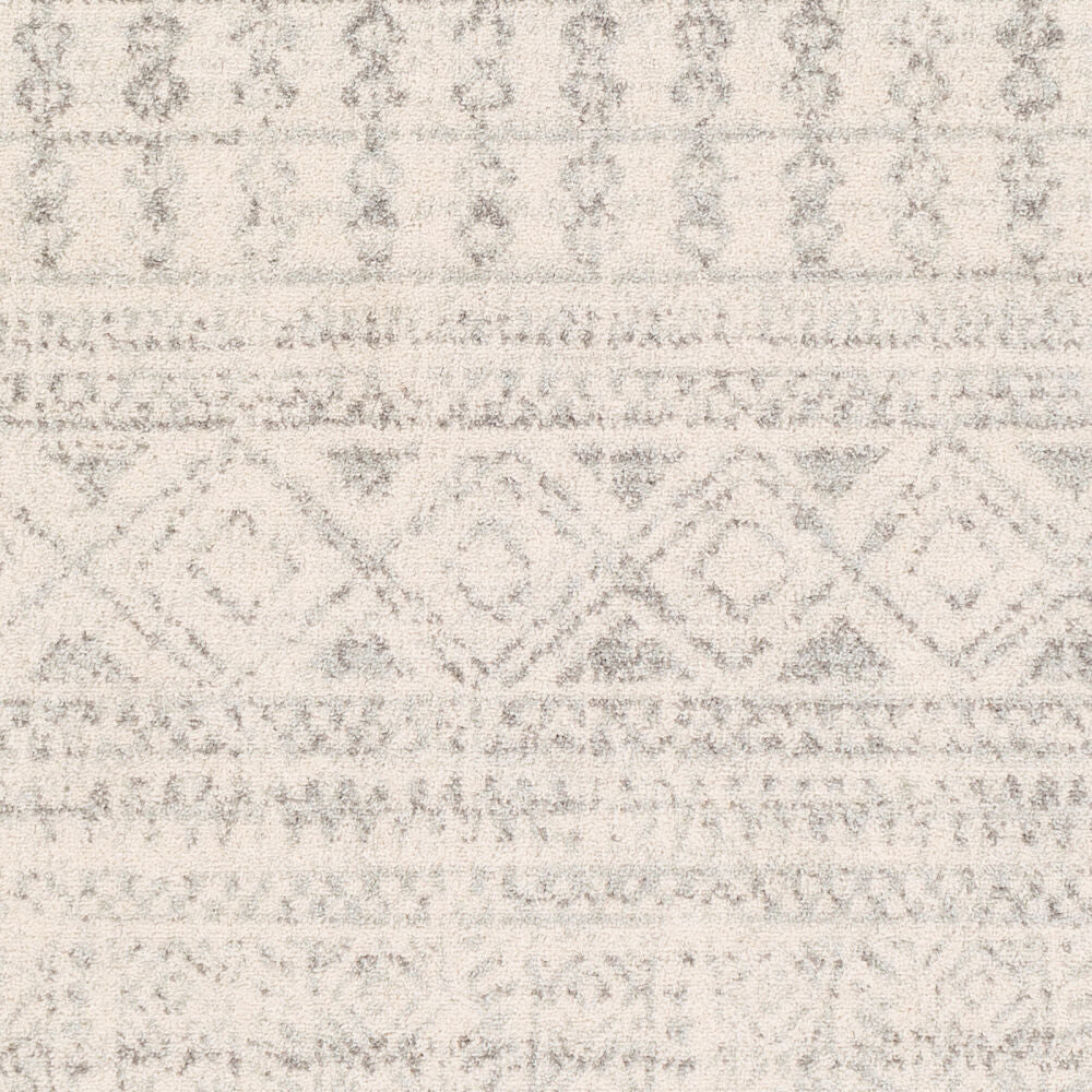 Elaziz Gray/White Machine Woven Rug ELZ-2354 - swatch
