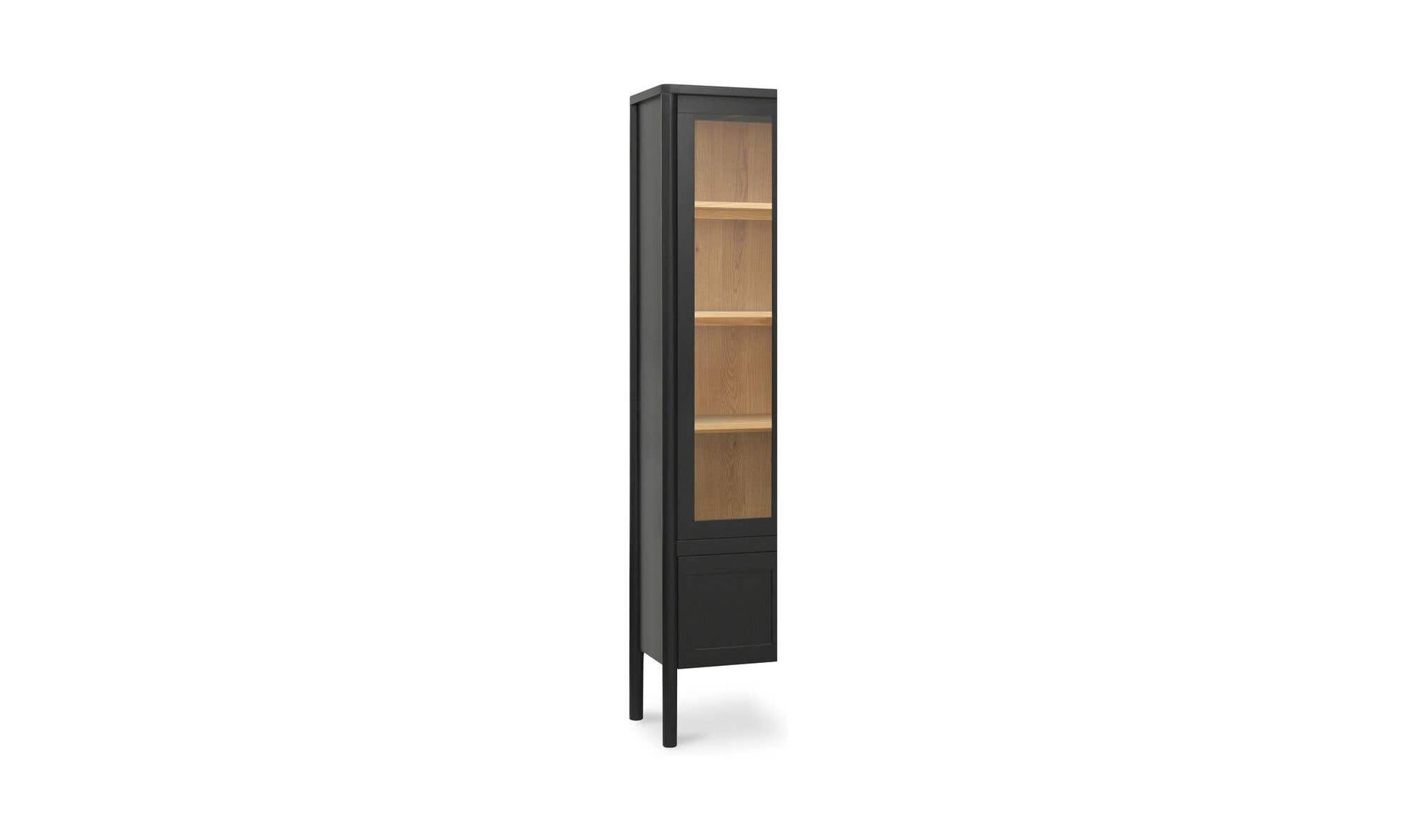 Hannah Tall Cabinet Black by Moe's Home Collection - view 7