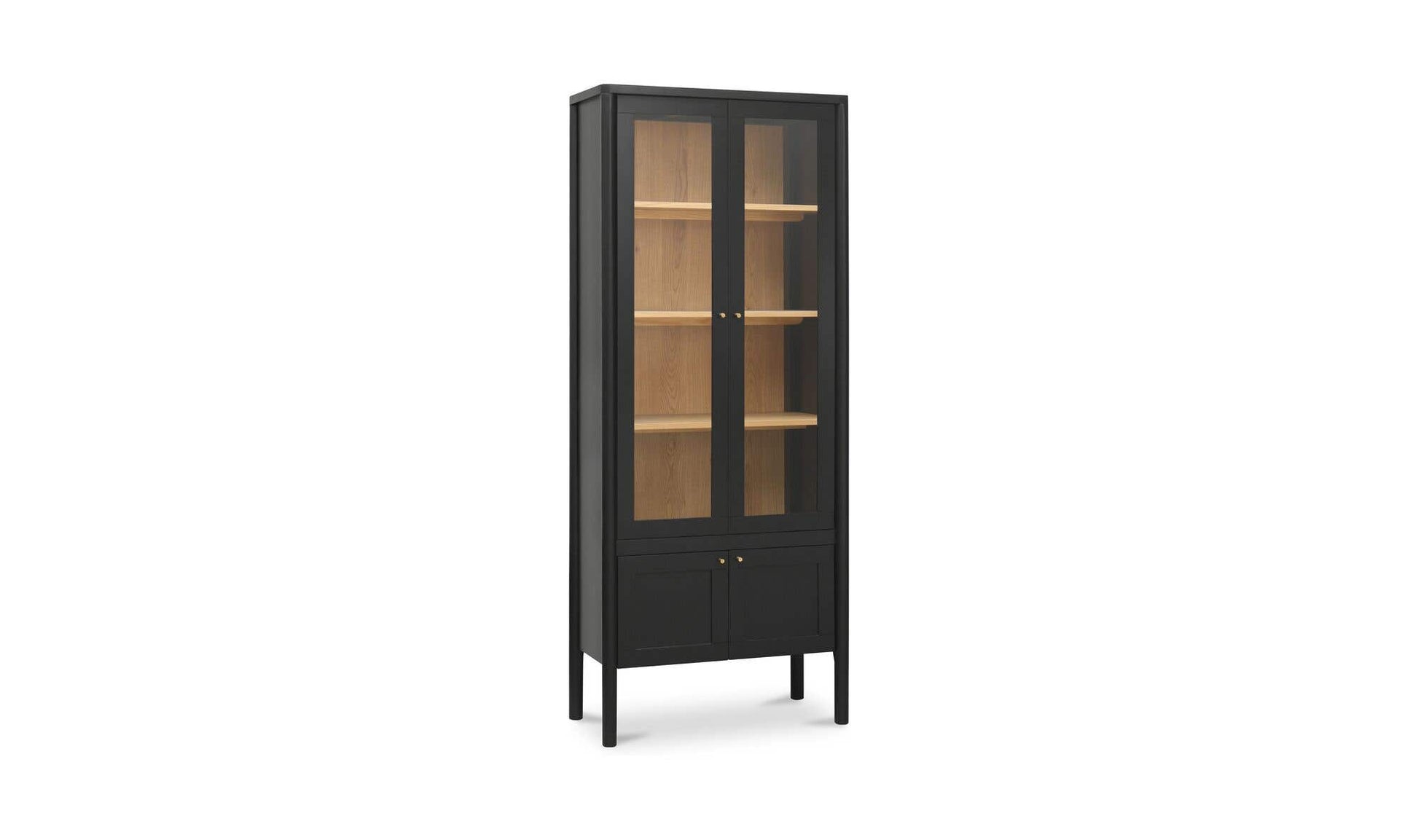 Hannah Tall Cabinet Black by Moe's Home Collection - view 5
