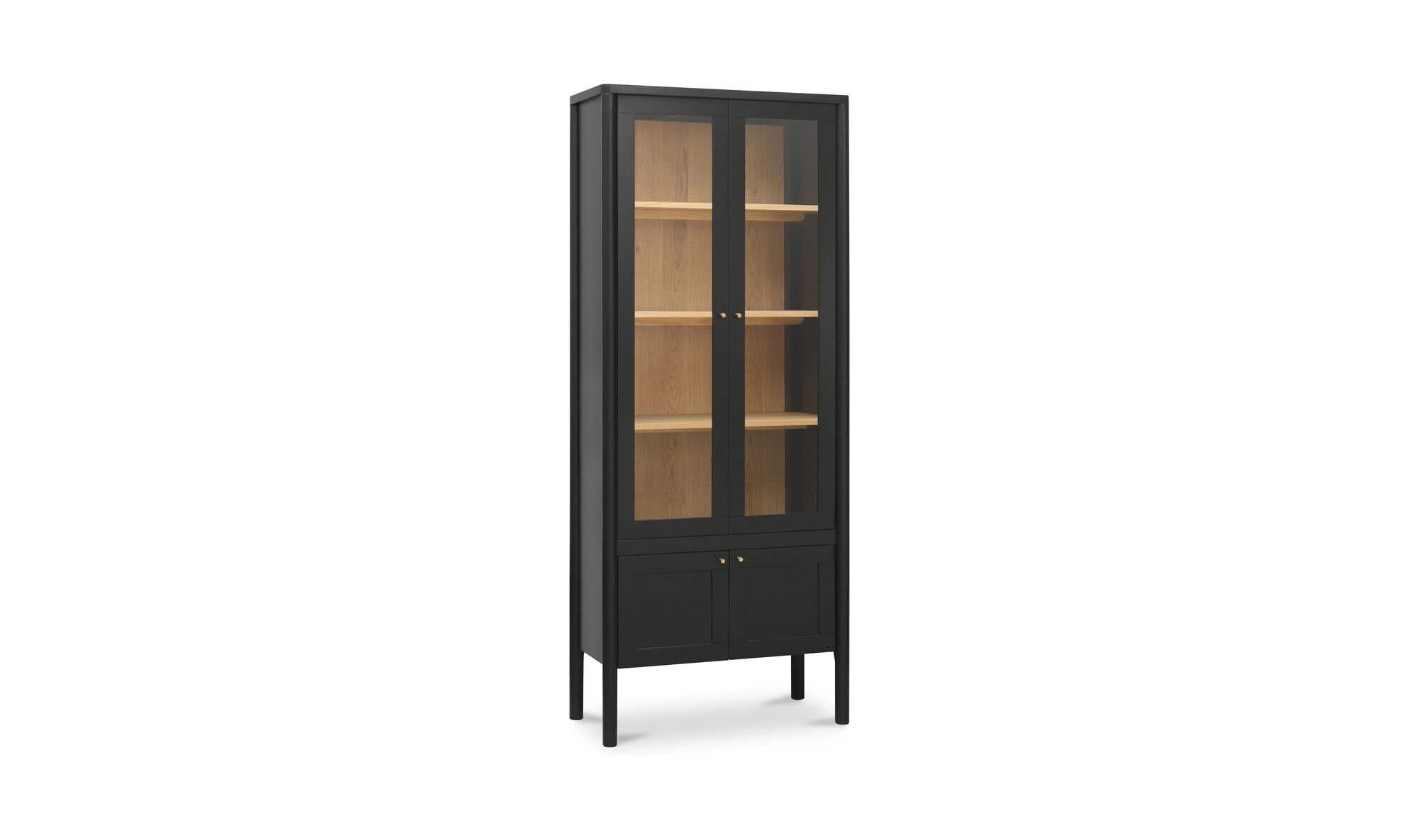 Hannah Tall Cabinet Black by Moe's Home Collection - view 5