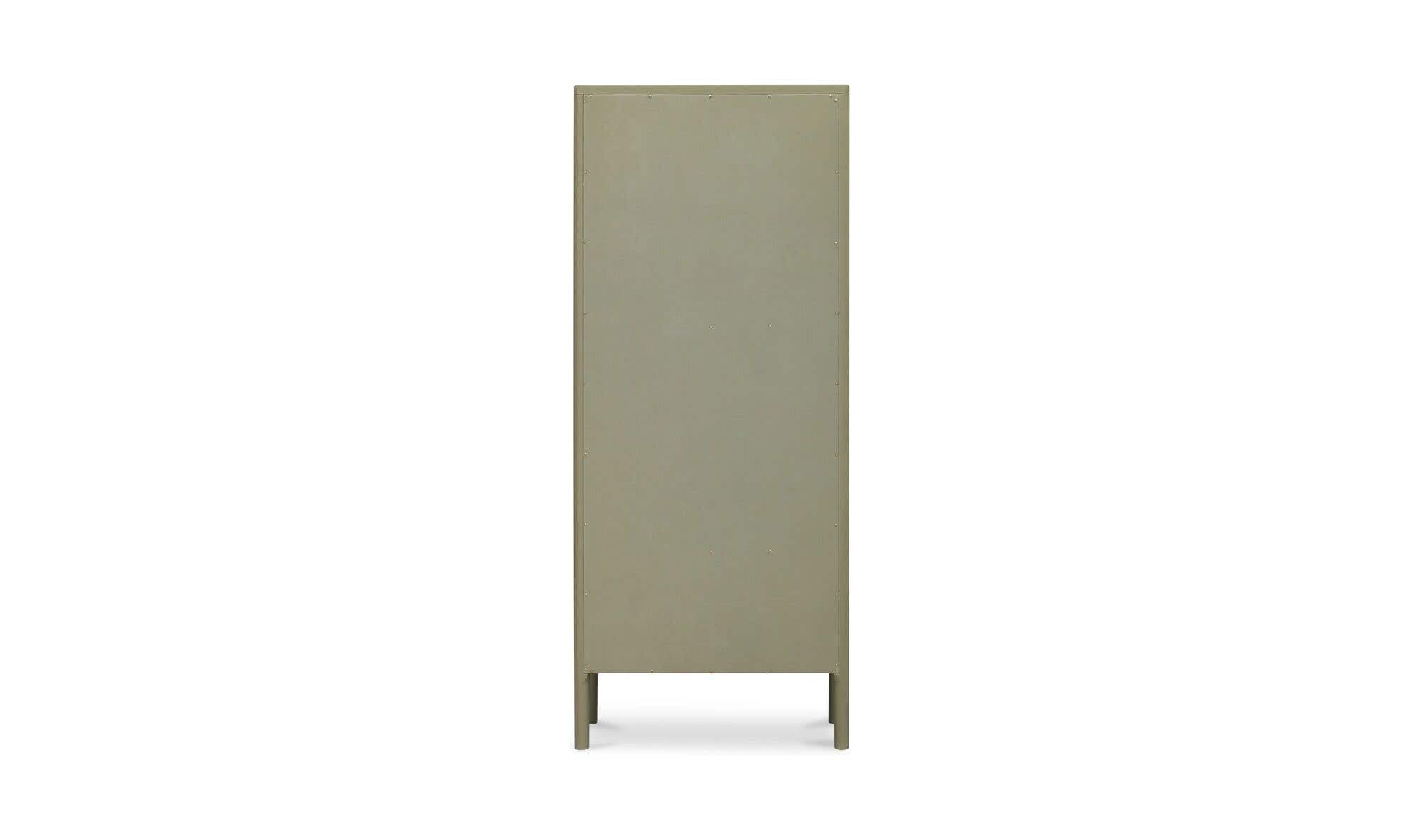 Hannah Tall Cabinet Green by Moe's Home Collection - view 13
