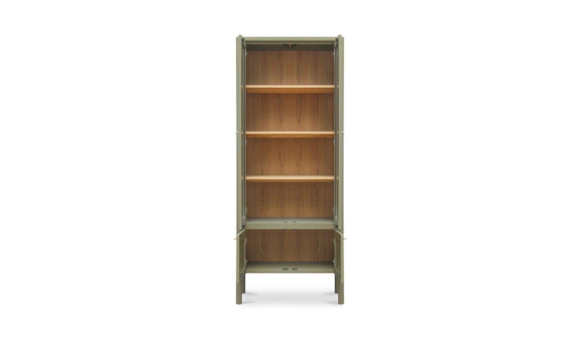 Hannah Tall Cabinet Green by Moe's Home Collection - view 10