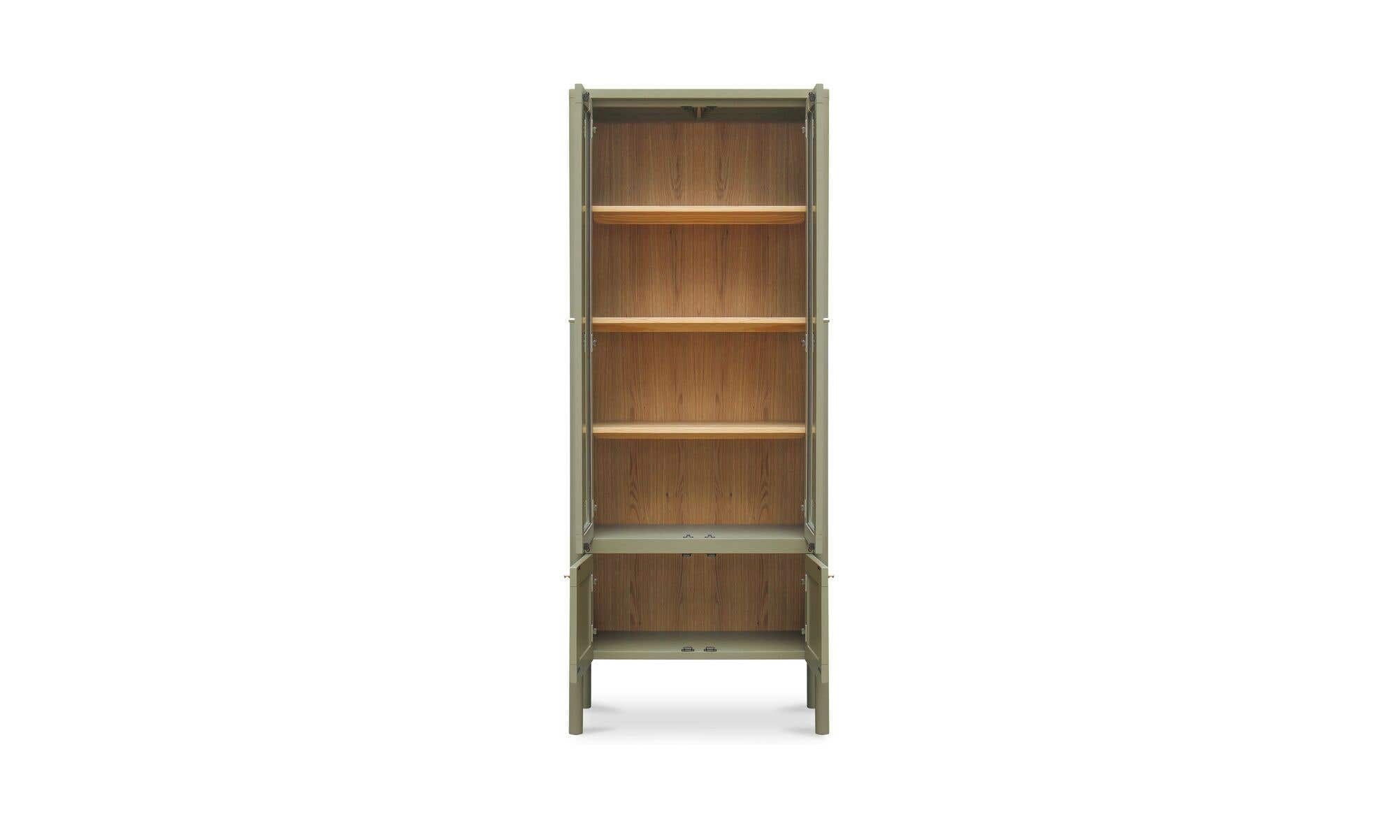 Hannah Tall Cabinet Green by Moe's Home Collection - view 10