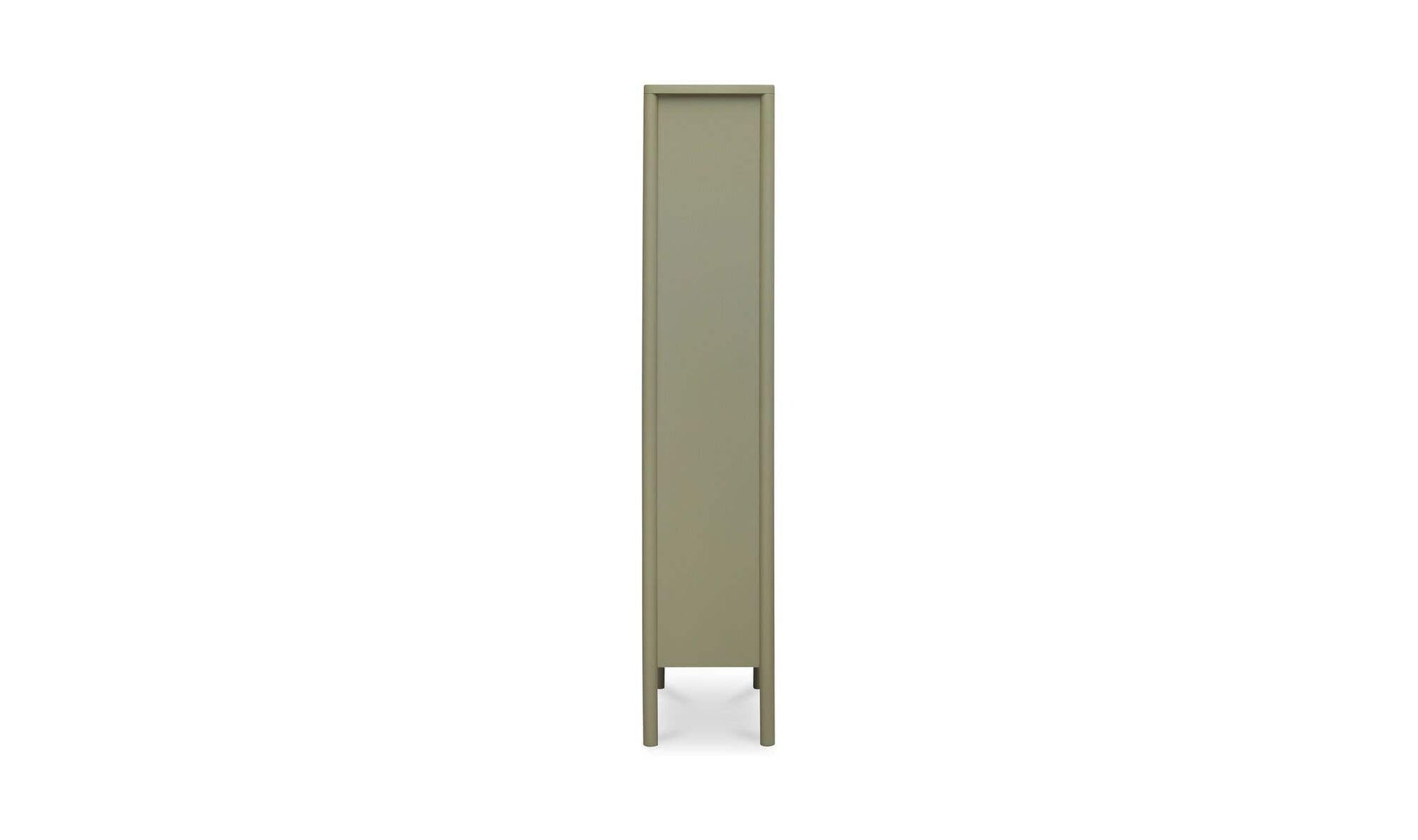 Hannah Tall Cabinet Green by Moe's Home Collection - view 12