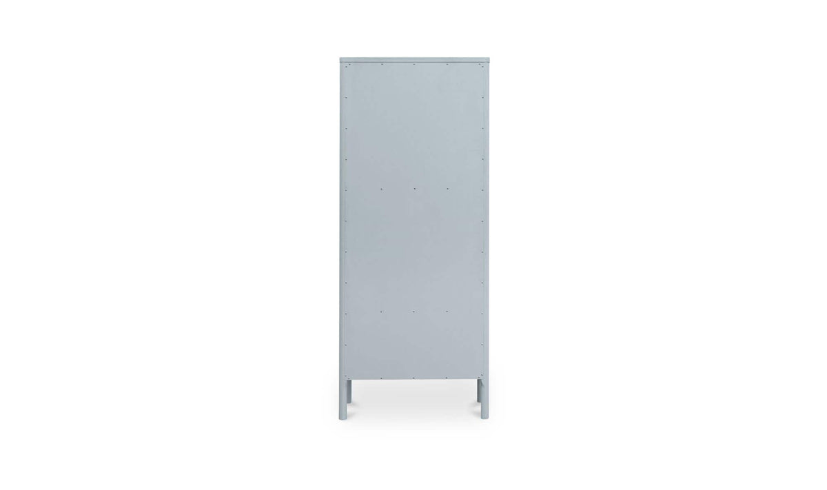 Hannah Tall Cabinet Blue by Moe's Home Collection - view 8