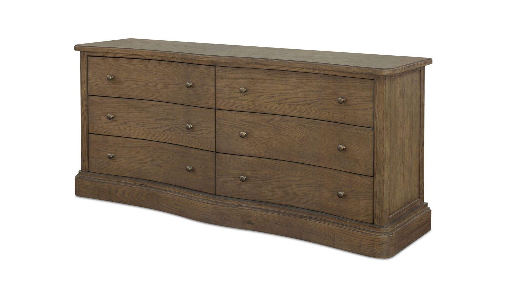 Clarence 6 Drawer Dresser Warm Brown by Moe's Home Collection - view 6