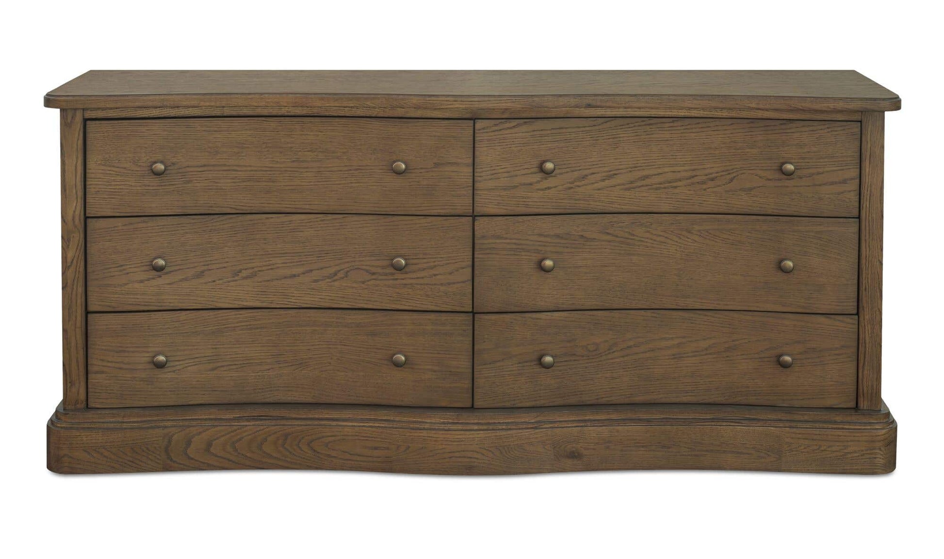 Clarence 6 Drawer Dresser Warm Brown by Moe's Home Collection - view 4