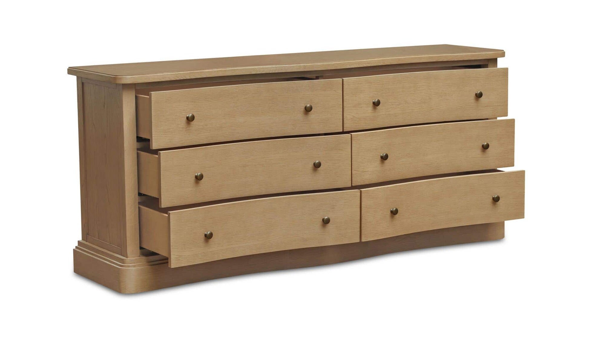 Clarence 6 Drawer Dresser Natural by Moe's Home Collection - view 5