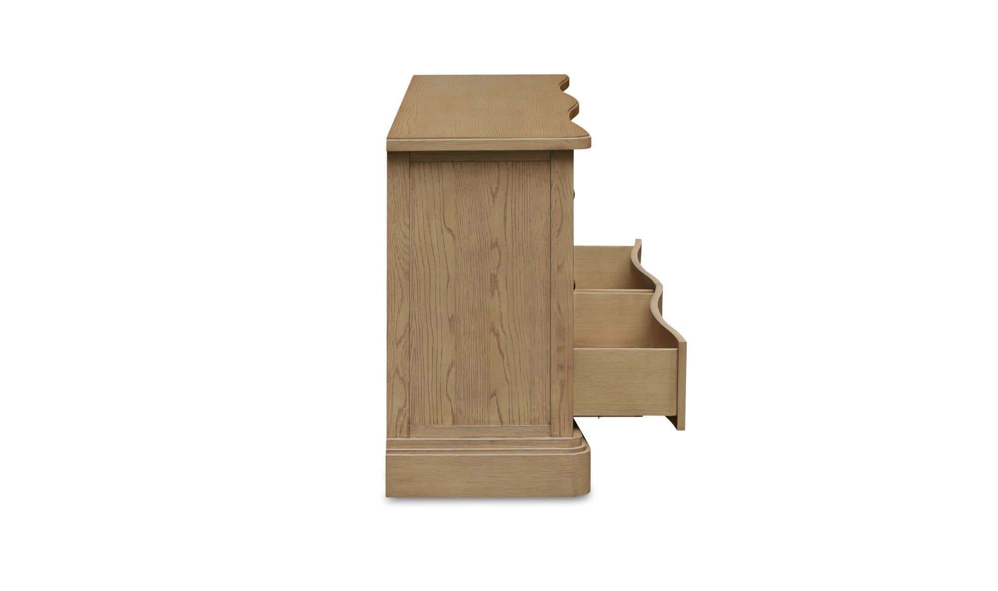 Clarence 6 Drawer Dresser Natural by Moe's Home Collection - view 7