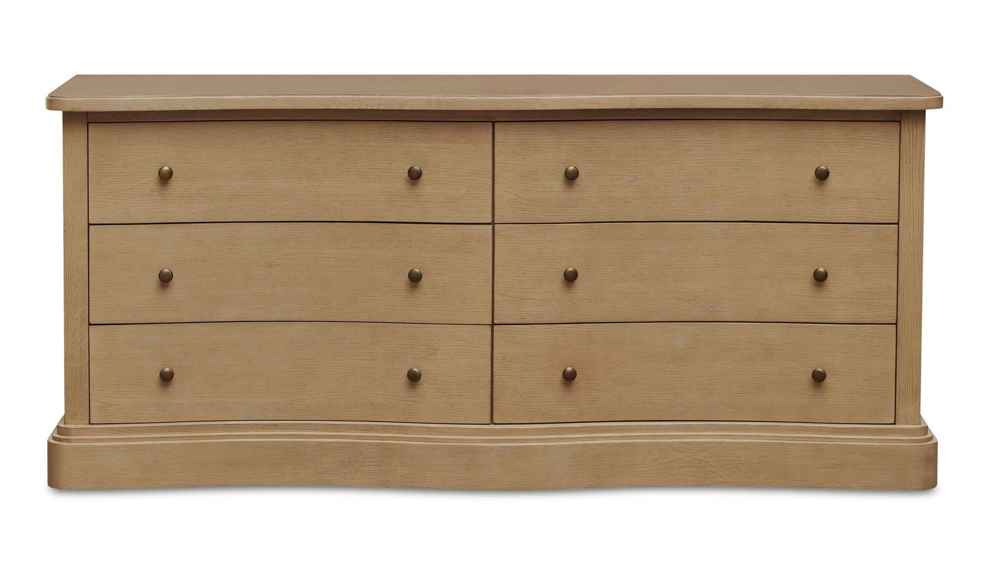 Clarence 6 Drawer Dresser Natural by Moe's Home Collection - view 3