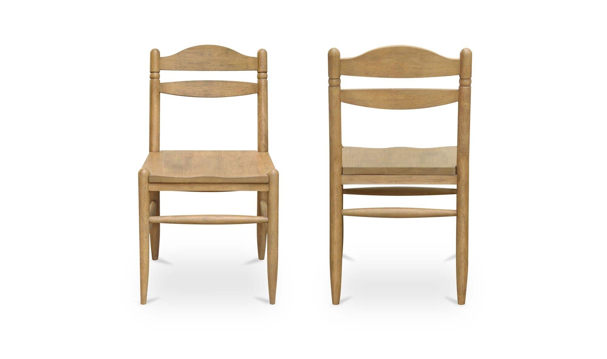 Tate Dining Chair Beige - Set Of Two by Moe's Home Collection - view 9