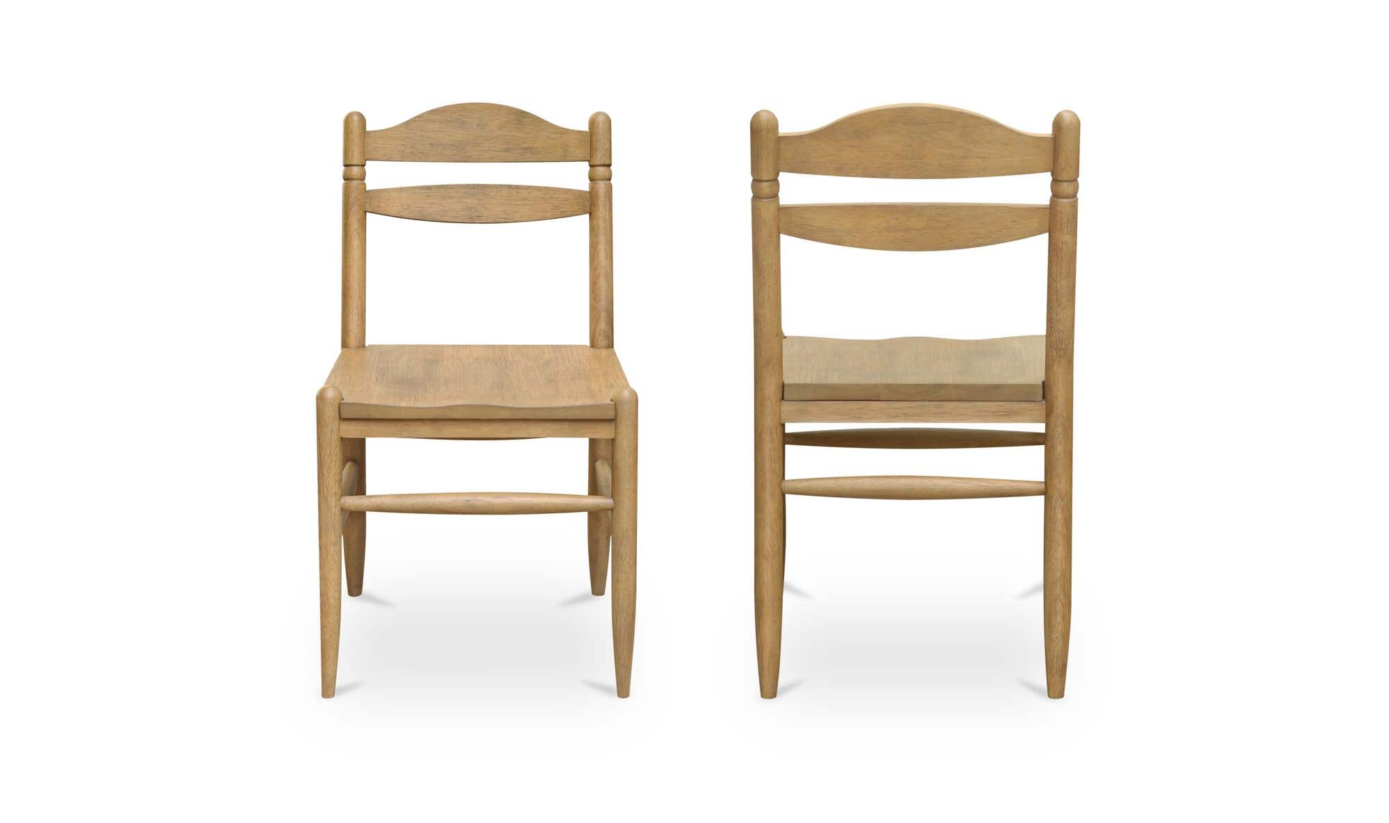 Tate Dining Chair Beige - Set Of Two by Moe's Home Collection - view 9