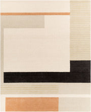 Emma Black/Tan Handmade Rug EMM-2303 - 2' x 3'
